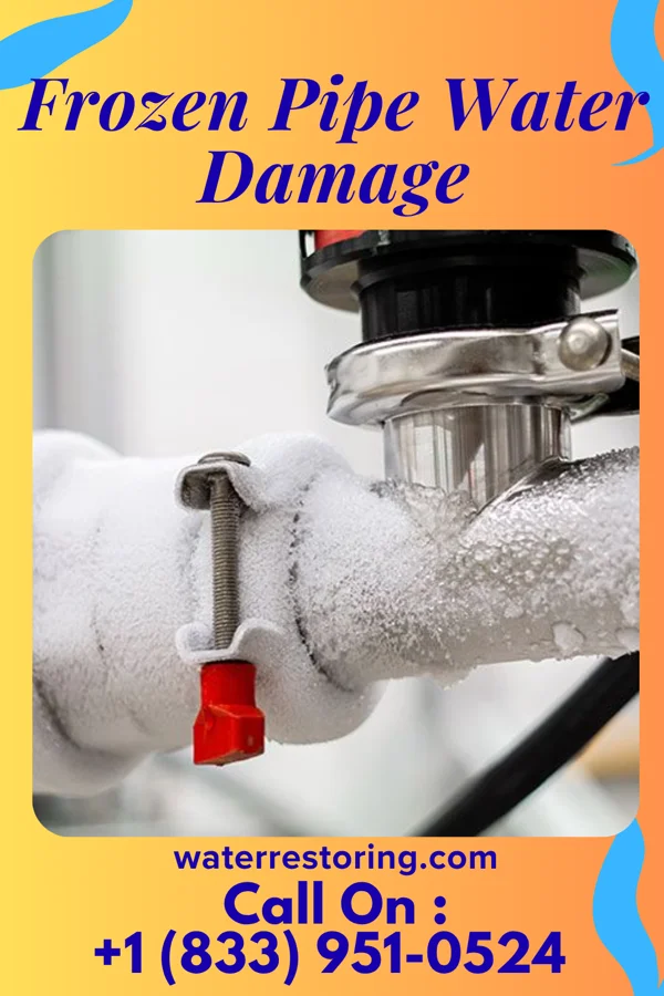 Frozen Pipe Water Damage in Lyons, IN